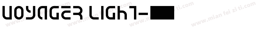 Voyager Light字体转换